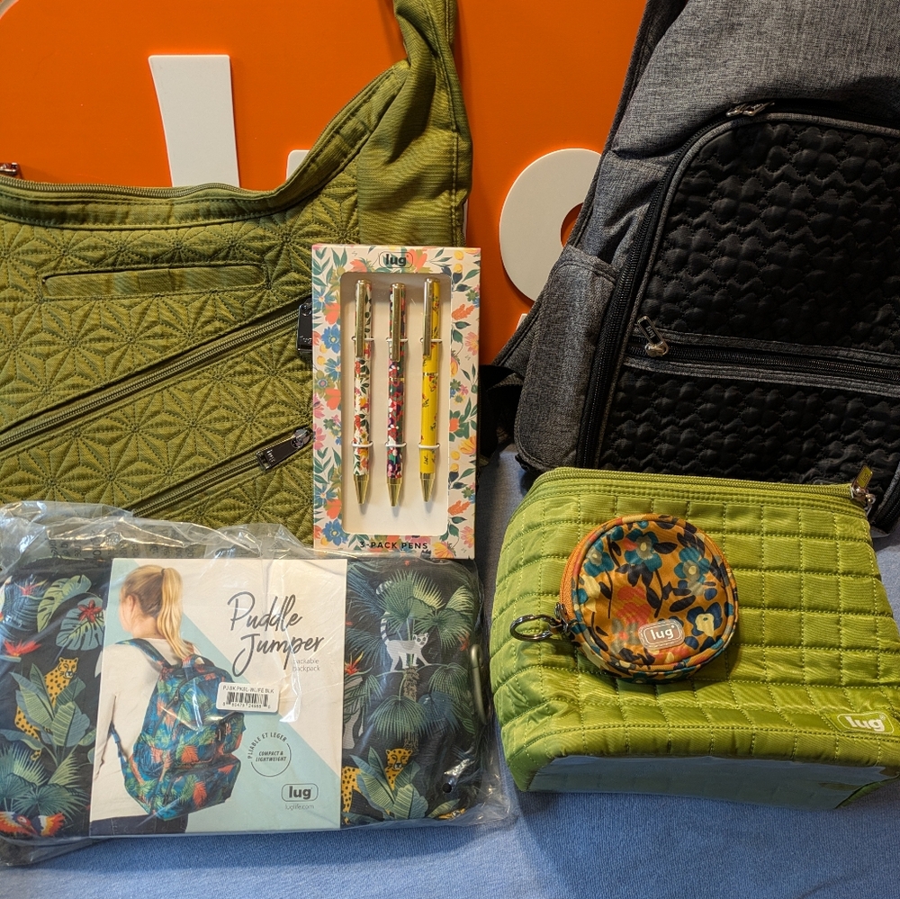 Lug Lot, 7 Pieces
